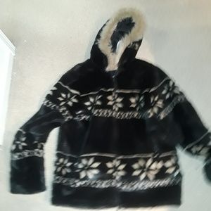 Womens Faux Fur Coat